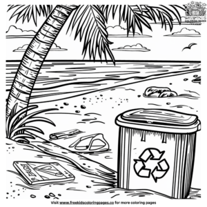 Elementary School Earth Day Coloring Pages