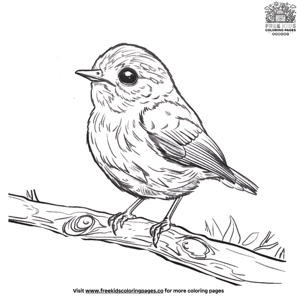 21+ Brilliant Bird Coloring Pages: Fun And Educational For Kids