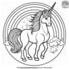 Magical Cartoon Coloring Pages For Kids