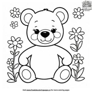 Fun Preschool Bear Coloring Pages: Learning Made Fun