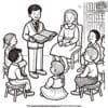 Sunday School Bible Coloring Pages