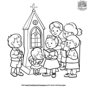 Captivating sunday school coloring pages