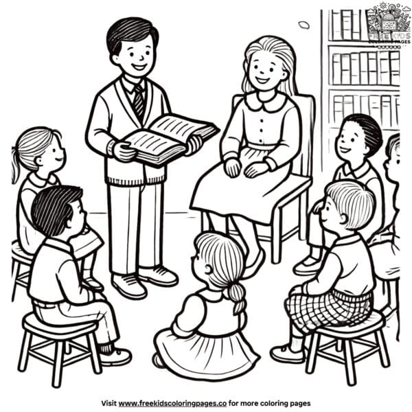 Sunday school bible coloring pages