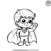 Superhero Coloring Pages for Toddlers