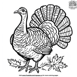 Exciting Turkey Coloring Pages for Preschoolers