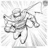 Exciting Superhero Cartoon Character Coloring Pages