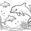 Coloring Pages for Kids Ocean Adventures