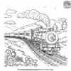 Freight Train Coloring Pages