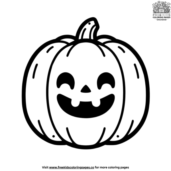 Electrifying halloween pumpkin coloring pages