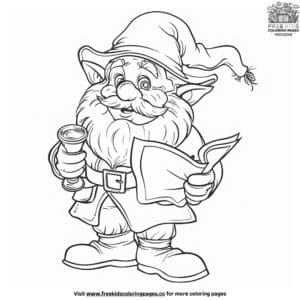 Leprechaun Treasure Hunt Coloring Pages