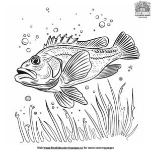 Fun Ocean Fish Coloring Pages