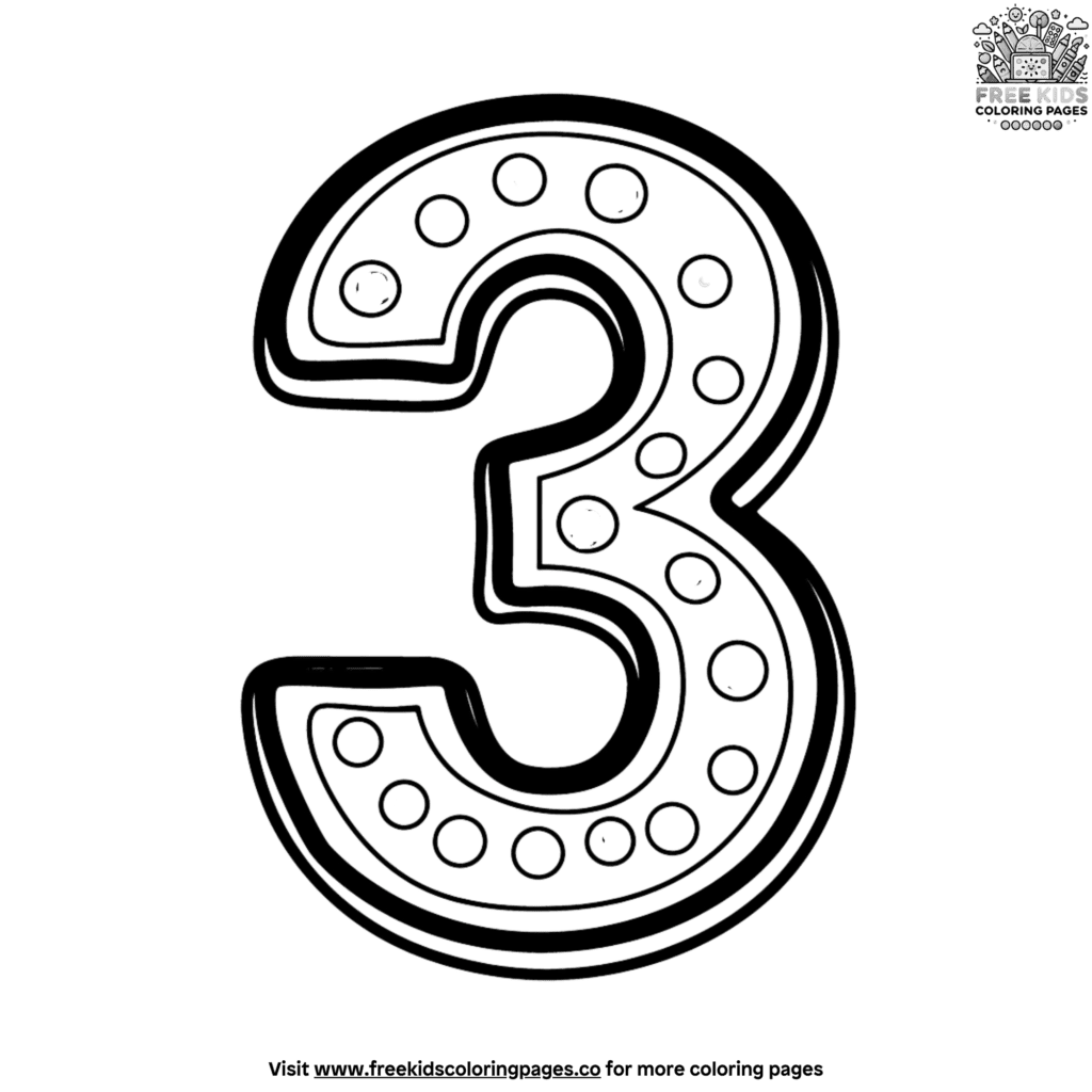 25+ Fun And Engaging Number Coloring Pages Perfect For Kids