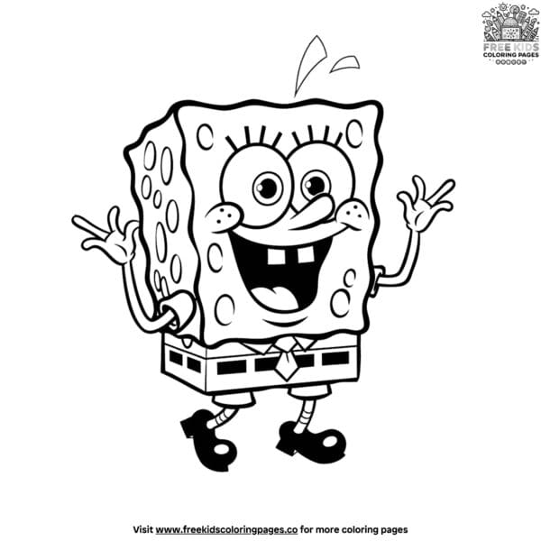 Spongebob squarepants coloring pages