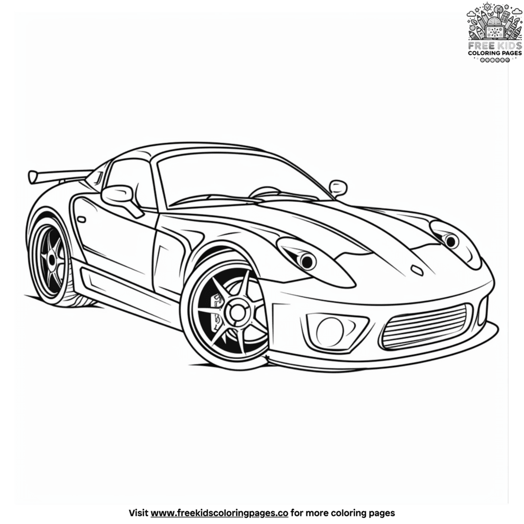 Easy Race Car Coloring Pages Simple Fun For All Ages easy-race-car-coloring-pages-simple-fun-for-all-ages
