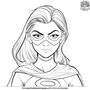 Superhero Girls Coloring Pages