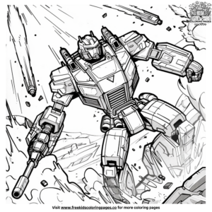 Transformer Robot Coloring Pages