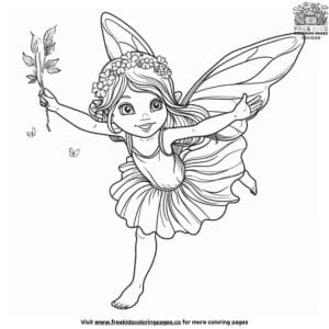 Fairy Coloring Pages for Children