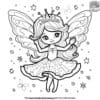 Fairy Princess Coloring Pages