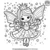 Fairy Queen Coloring Pages