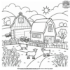 Farm Coloring Pages for Kids