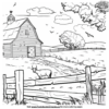 Farm Life Coloring Pages