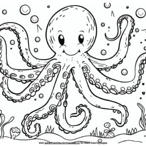 Sea life ocean animals coloring pages