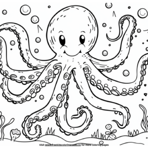 Sea Life Ocean Animals Coloring Pages