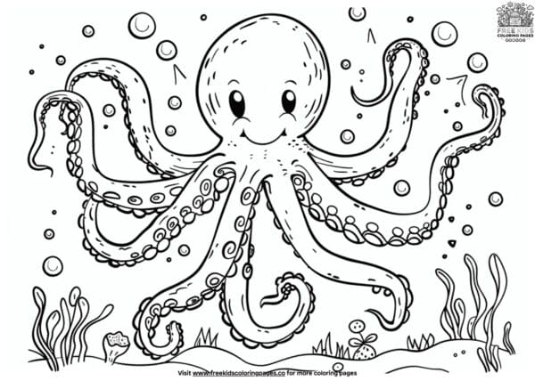 Sea life ocean animals coloring pages