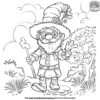 Festive St. Patrick's Day Parade Coloring Pages