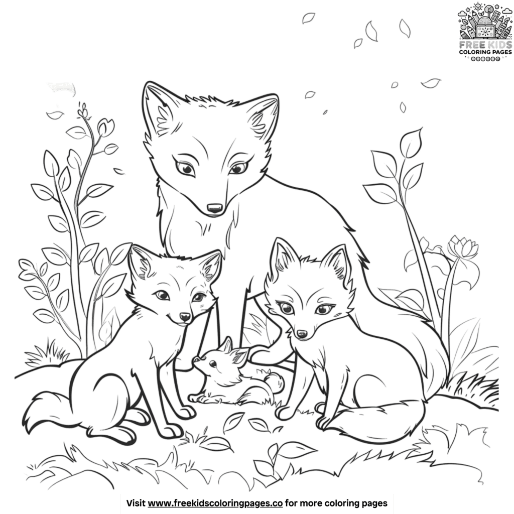 cute-fox-family-coloring-pages-perfect-for-family-time