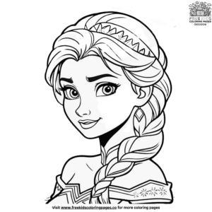 Alluring Frozen Coloring Pages For Toddlers