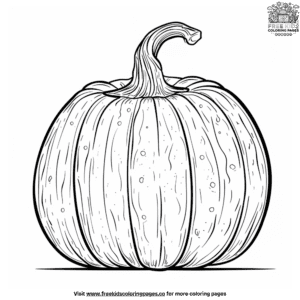 Engaging Preschool Pumpkin Coloring Pages