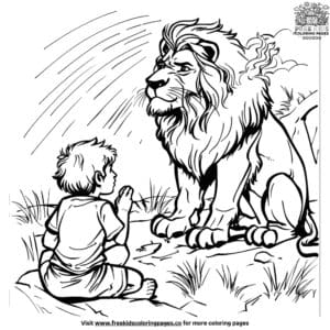 Enlightening bible coloring pages