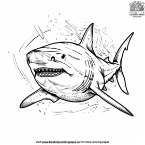 Shark Coloring Pages for Kids