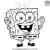 Funny SpongeBob Coloring Pages