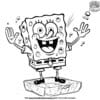 Funny SpongeBob Coloring Pages