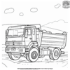 Big Truck Coloring Pages