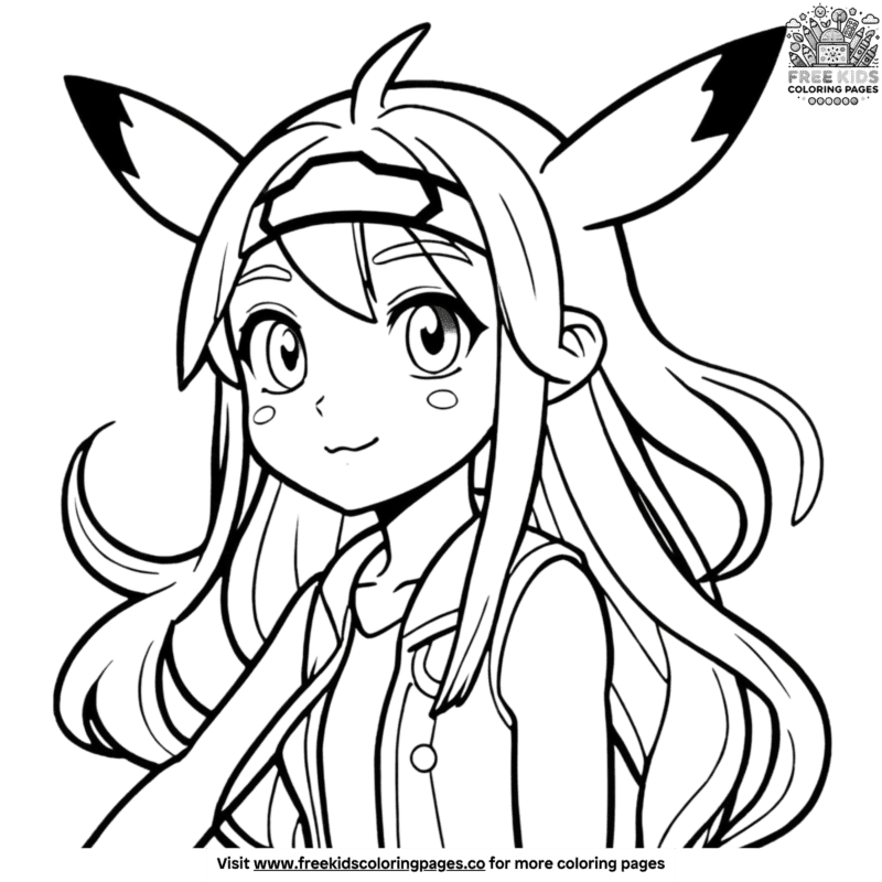 Rugged Pokémon Coloring Pages