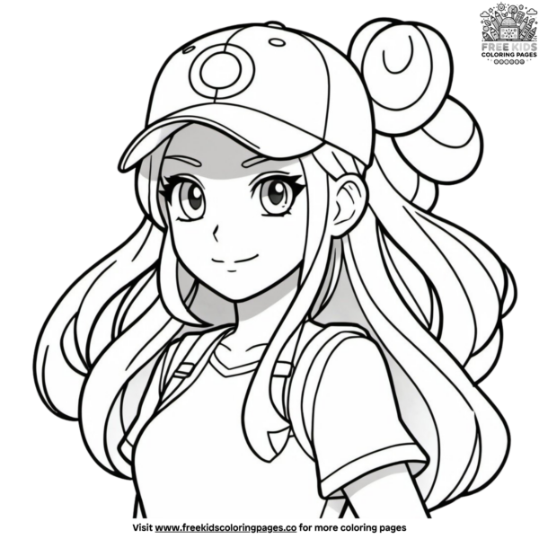 Girl Pokémon Coloring Pages