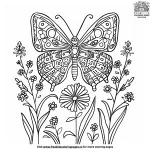 Organic Gardening Coloring Pages