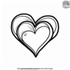 Heart Love Coloring Pages