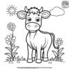 Hilarious Funny Cow Coloring Pages To Make You Smile