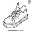 Imaginative Fantasy Shoe Coloring Pages