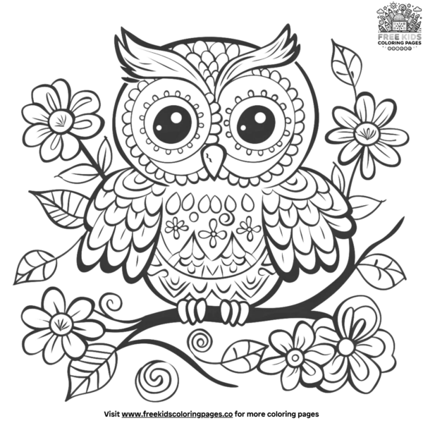 Imaginative Owl Diaries Coloring Pages: Dive into Fun Adventures