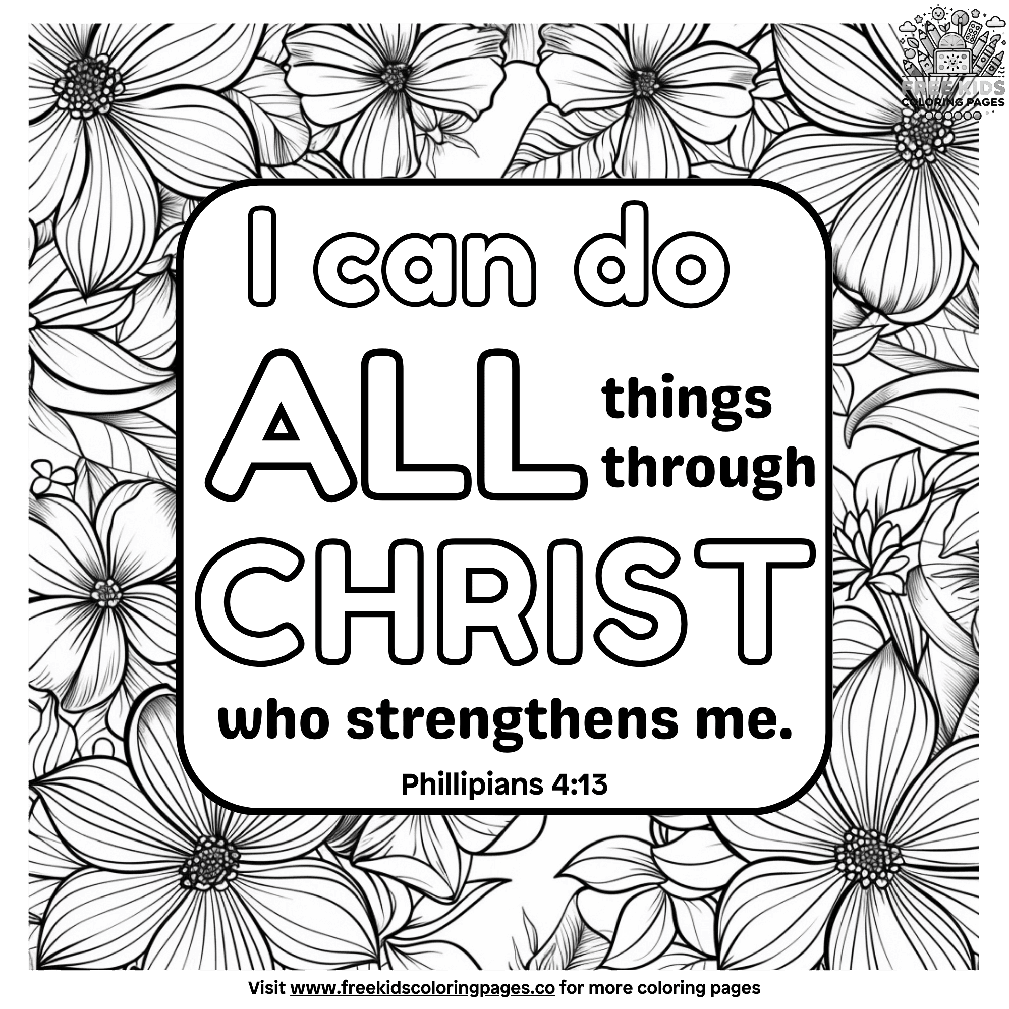 Inspirational Bible Verse Coloring Pages For Uplifting Moments