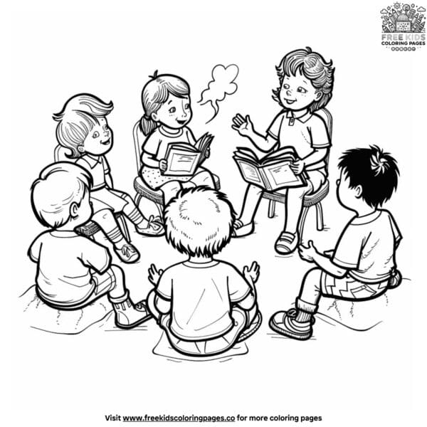 Bible study coloring pages