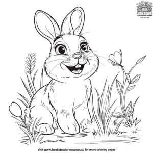 Delightful easter bunny coloring pages for all ages