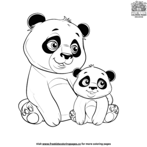 Exquisite Detailed Panda Coloring Pages