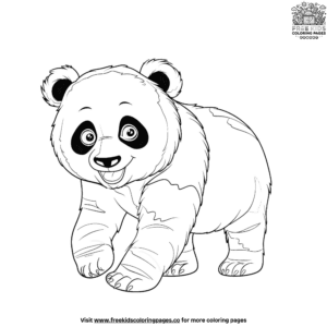 Stunning Detailed Panda Coloring Pages