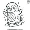 Mesmerizing Intricate Detailed Penguin Coloring Pages